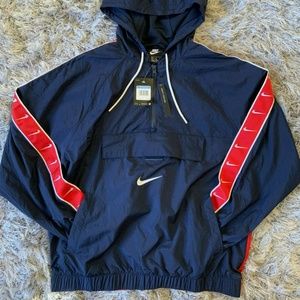 Nike Sportswear Big Swoosh Hooded Pullover 1/2 Zip